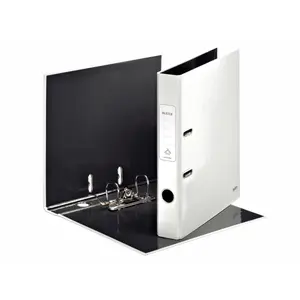 Lever arch file LEITZ 180° WOW POB Laminated A4 50mm (52x285x318 mm, white)