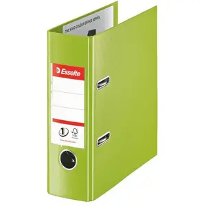 Binder ESSELTE A5 75 mm green — ring binder for A5 documents, model 468660