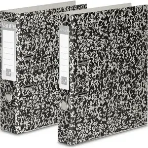 Ring Binder VauPe lever A4 75 mm marble pattern (MPN 020/98)