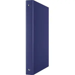 Ring Binder Donau A4 4-ring 20 mm spine navy blue