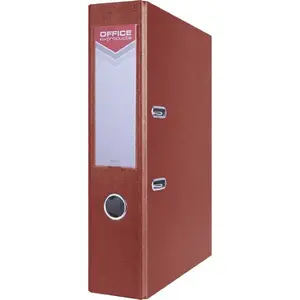 Ring binder office products Officer 2-ring A4 spine 75 mm burgundy