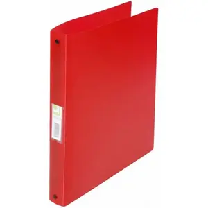 Ring binder Q-Connect A4 4-ring 30 mm red