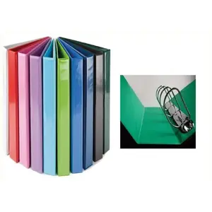 Ring Binder panta plast 4-ring A4 70 mm black (model 283063)