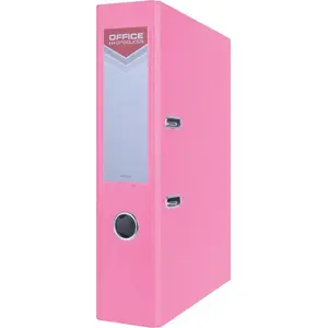Ring binder office products Officer 2-ring A4 75 mm pink