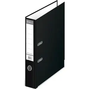 Ring Binder INTERDRUK A4 75 mm black — INTERDRUK AF176INT