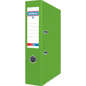 Ring Binder Donau 2-ring A4 75 mm green — Donau 3969001PL-06