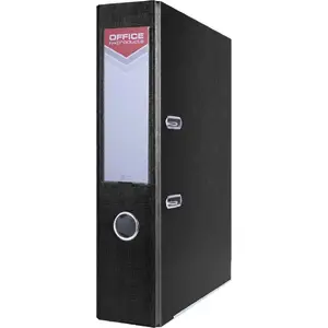 Lever arch file office products Officer A4 75 mm black (PBSX0766)