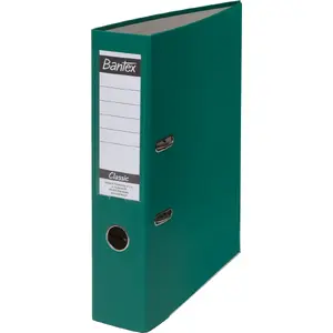 Ring Binder Bantex Budget lever A4 50 mm green