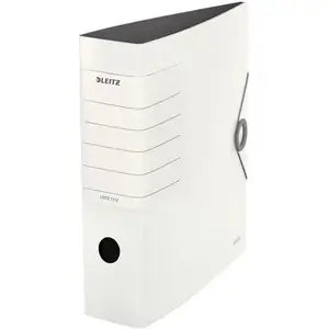 Binder LEITZ A4 75 mm white – 3‑ring lever arch (ES3830)