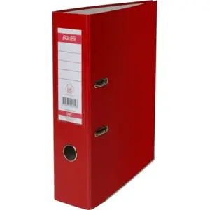Ring Binder Bantex XXL lever A4 80 mm red – 2-ring capacity 80 mm (model 1046-09)
