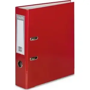 Ring binder VauPe FCK lever A4 75 mm red, model 061/01