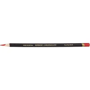 Colored pencil Derwent Chromaflow — shade 'czysta czerwie' (single pencil)