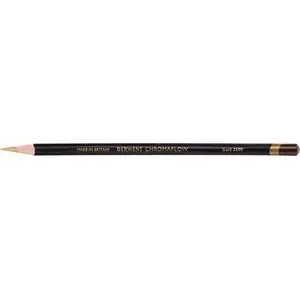 Colored pencil Derwent Chromaflow Gold by Derwent — metallic gold shade