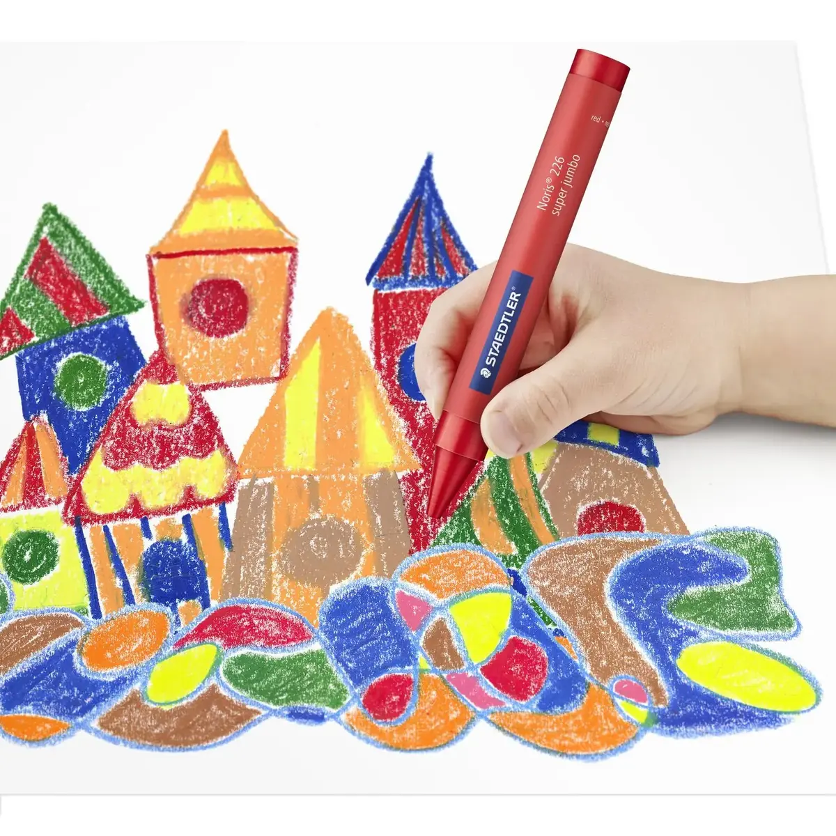 Staedtler Noris super jumbo 226 — 12 krāsu zīmuļi Photo 4