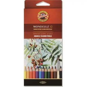 Watercolor pencils KOH-I-NOOR 12 colors model 3716/K (MPN 378009)