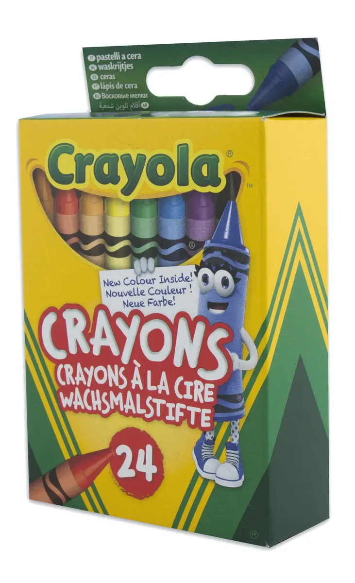 Crayola мелки 24 шт. — 24 цвета Photo 2