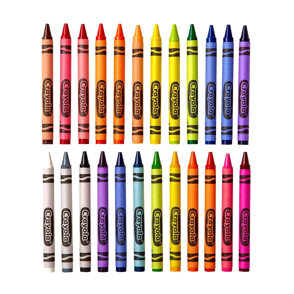 Crayola мелки 24 шт. — 24 цвета Photo 6