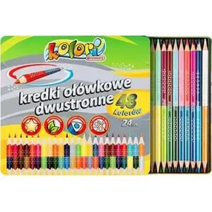 Colored pencils Penmate Premium Kolori double-ended set 48 colors