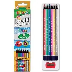 Penmate metallic colored pencils set, 6 colors — Penmate Premium Kolori