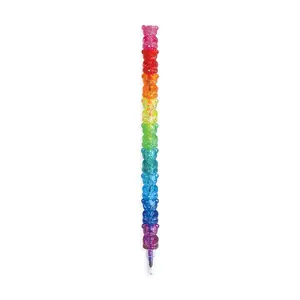Gummy Bear candy pack, Kolorowe Baloniki OOLY Bunch O' Bears — 9 pcs, assorted colours