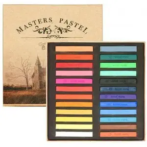 Kreide pastelis Maries Pastele suche 24 krāsas – Maries 24 krāsu komplekts