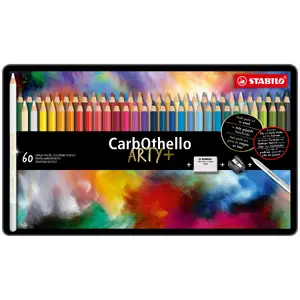 Colored pencils Stabilo CarbOthello set — 48 pieces, multicolour, from Czech Republic