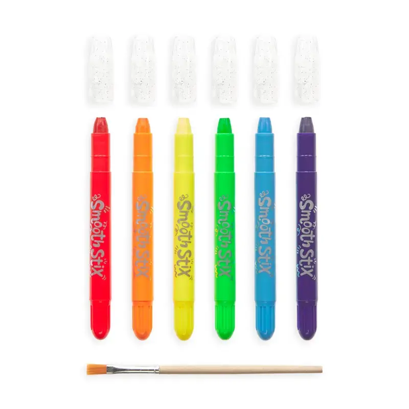 Kolorowe Baloniki OOLY Smooth Stix — 6 цветов Photo 2