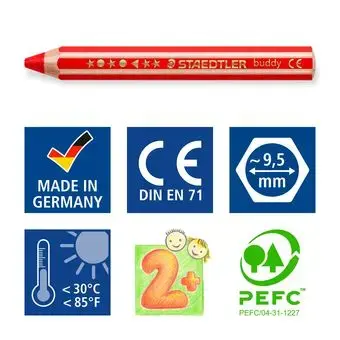 Artequipment Staedtler Noris buddy 140, komplekts 6 gab. Photo 7