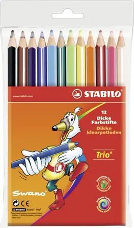 Corex STABILO Trio Thick 12 шт. фломастеров Photo 8