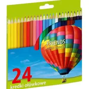 Colored pencil set, No name — 24 pencils (pack)