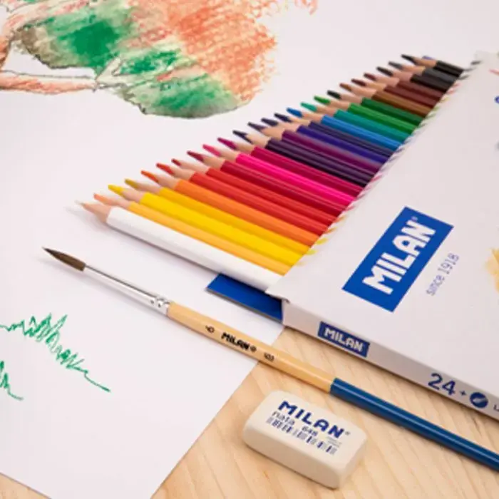 Colour pencil set Milan 0742324 — 24 oil-based Photo 3