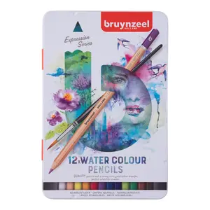 Colored pencils BRUYNZEEL SAKURA Expression multicolour set — 12 pieces