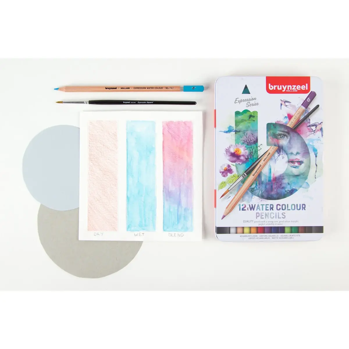 BRUYNZEEL SAKURA Expression colored pencils, 12 pcs Photo 4