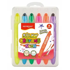 Gel pens Keyroad KR972941, neon set of 6 colors — neon gel ink pens