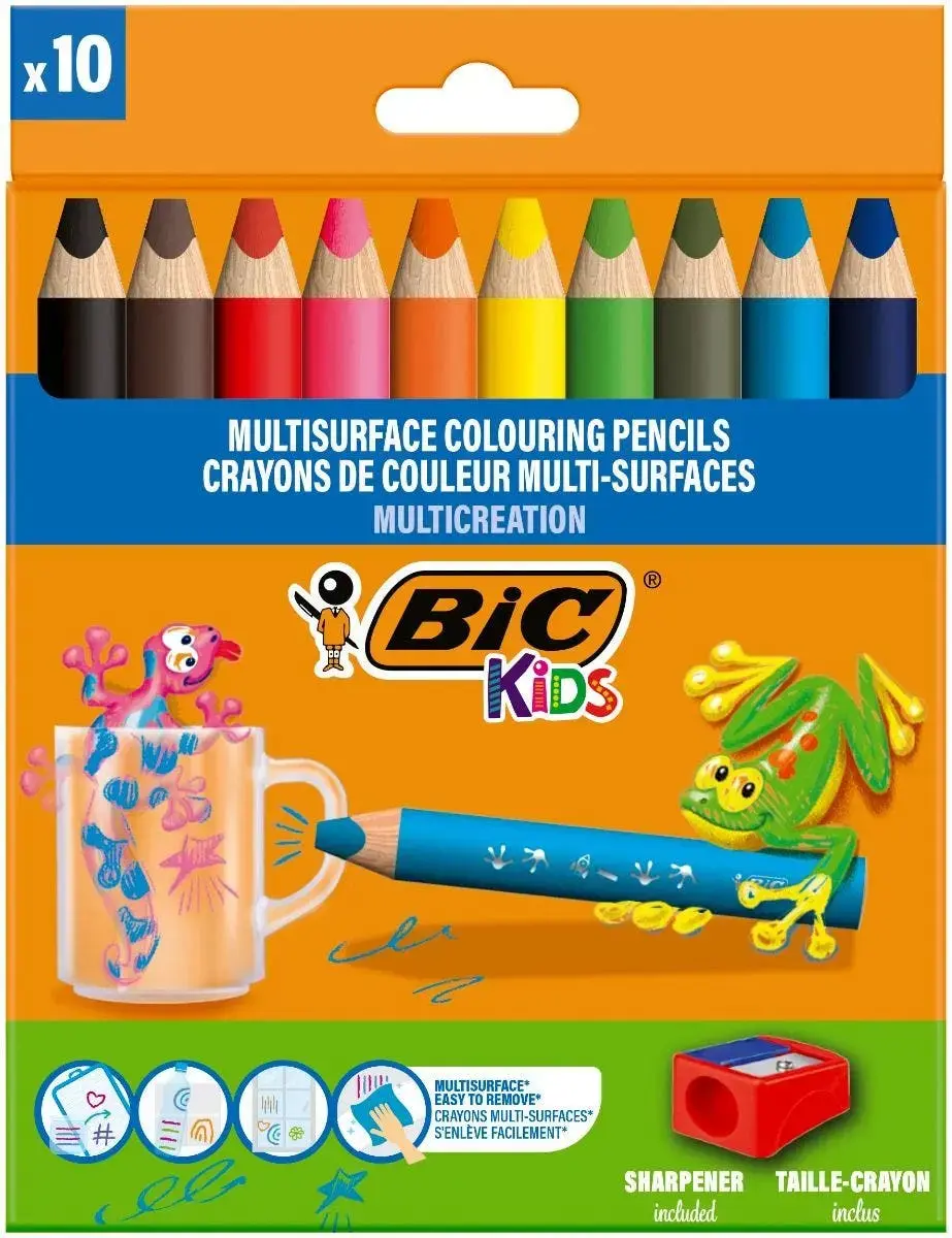 Krāsainie zīmuļi TEKA BIC 515276, 10 gab. Photo 2