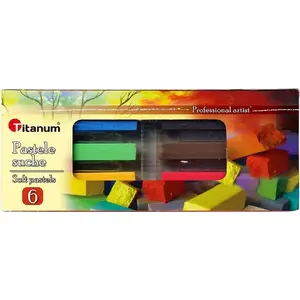 Pastel dry set Titanum 6 colors – Titanum model 385045