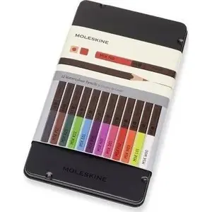 Colored pencils set Moleskine 12 colors in metal tin — Moleskine 491996