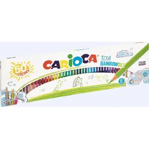 Colored pencil set Carioca Tita — 50 colors