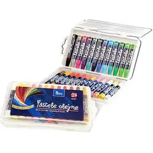 Oil Pastels Tetis KT020-AF — 24 colors, hexagonal sticks
