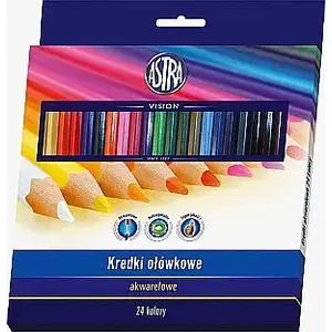 Watercolor Pencil Set Astra 24 Colors — watercolor pencils, 24 shades