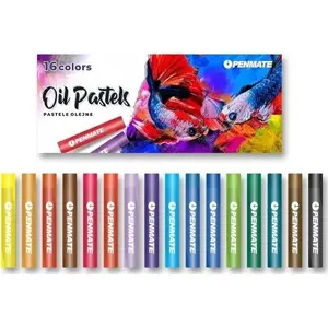 Oil Pastels Penmate set — 16 colors, model 498658