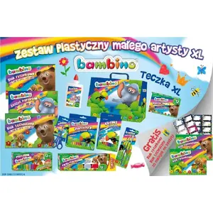 Art set Bambino Bambino Zestaw plastyczny małego artysty XL – creative kit for children