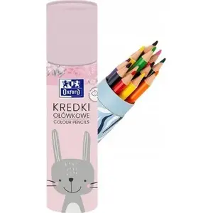 Colored pencil set Oxford Olo 12 colors in durable tube