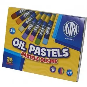 Oil pastels Astra, 36 colors — set for drawing and blending