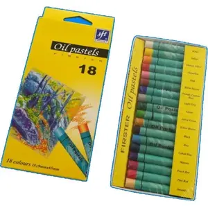 Oil Pastels Titanum 18 Colors — Titanum model 117242, soft oil-based drawing pastels set