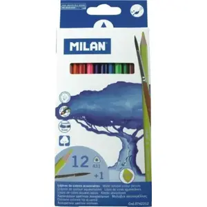 Watercolor Pencils Milan triangular model 0742312 – set, ergonomic triangular shape