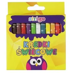 Crayons (wax) Strigo 24 colors model 258722 — set of 24 wax crayons