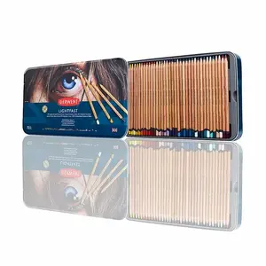 Colour pencil set Derwent 2302722 — oil-based pencils, 72 pieces, assorted colours, tin case