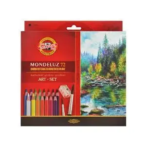 Colored Pencil Set KOH-I-NOOR Mondeluz 72 colors with brush (215182)