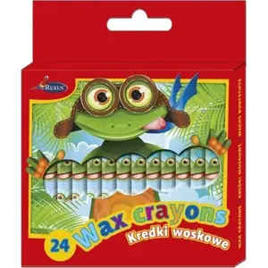 Crayons (wax) Beniamin 24 colors — set of 24 wax crayons